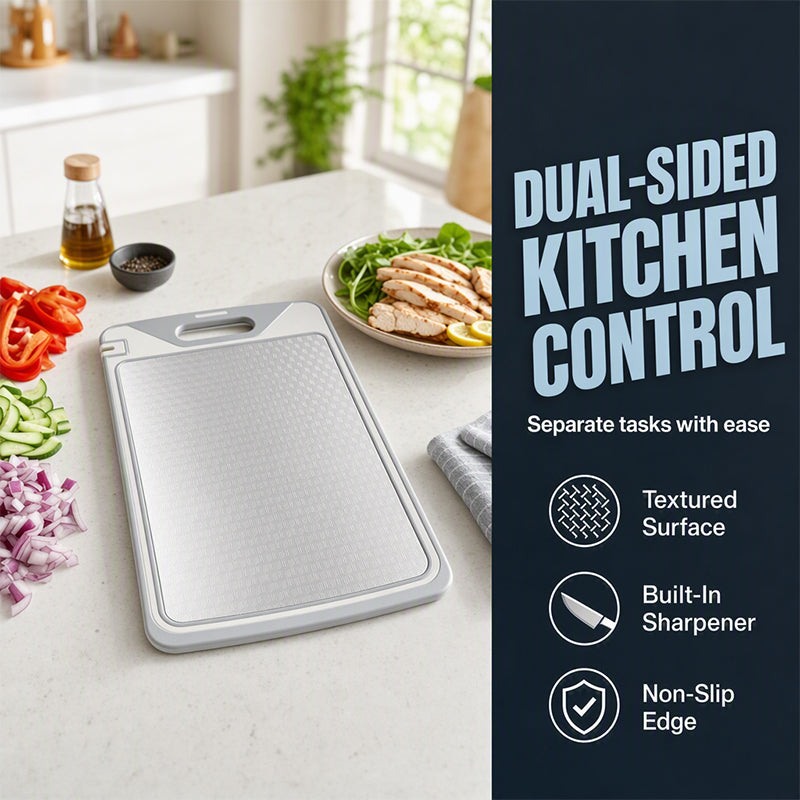 Multi-Purpose Double-Sided Cutting Board