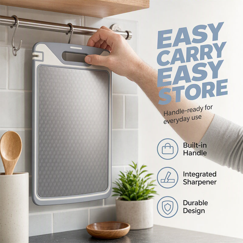 Multi-Purpose Double-Sided Cutting Board