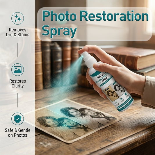 🖼️ LIMITED‑TIME 50% OFF! ✨ Photo Clean & Restore Spray – Gentle, Efficient, Archive‑friendly 📸