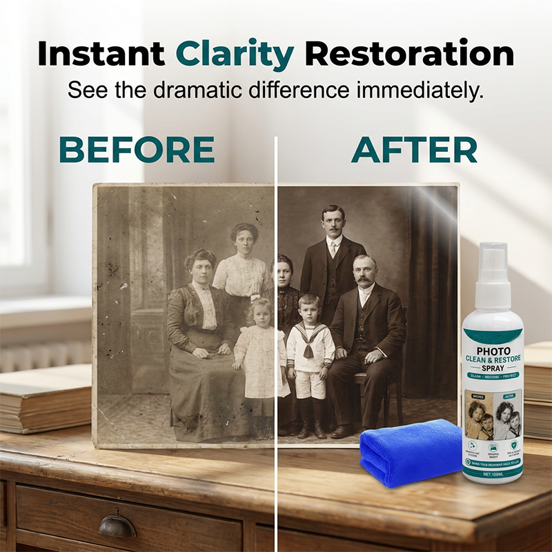 🖼️ LIMITED‑TIME 50% OFF! ✨ Photo Clean & Restore Spray – Gentle, Efficient, Archive‑friendly 📸