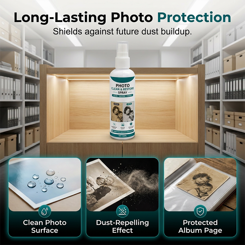 🖼️ LIMITED‑TIME 50% OFF! ✨ Photo Clean & Restore Spray – Gentle, Efficient, Archive‑friendly 📸