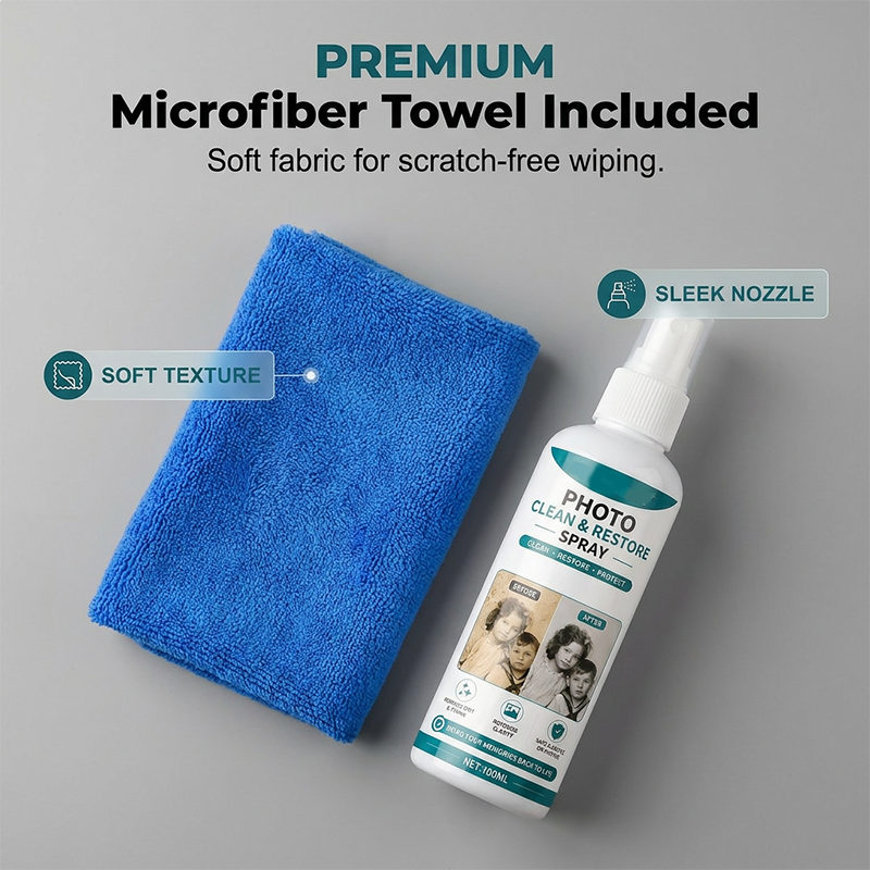 🖼️ LIMITED‑TIME 50% OFF! ✨ Photo Clean & Restore Spray – Gentle, Efficient, Archive‑friendly 📸