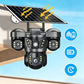 📡 LIMITED‑TIME 50% OFF! ⚡ Solar Triple‑Lens WiFi Security Camera – Smart, Wireless, All‑weather ☀️