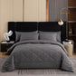 🛏️ Stop waking up cold and tangled — this 3-piece quilted set stays fluffy, breathes all season, and makes your bed look like it belongs in a hotel. 🏨