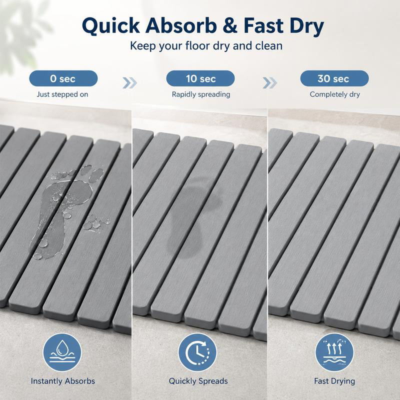 Foldable Diatom Mud Dish Drying Mat
