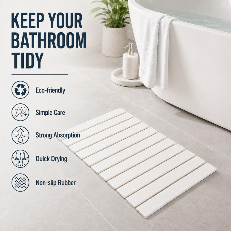 Foldable Diatom Mud Dish Drying Mat