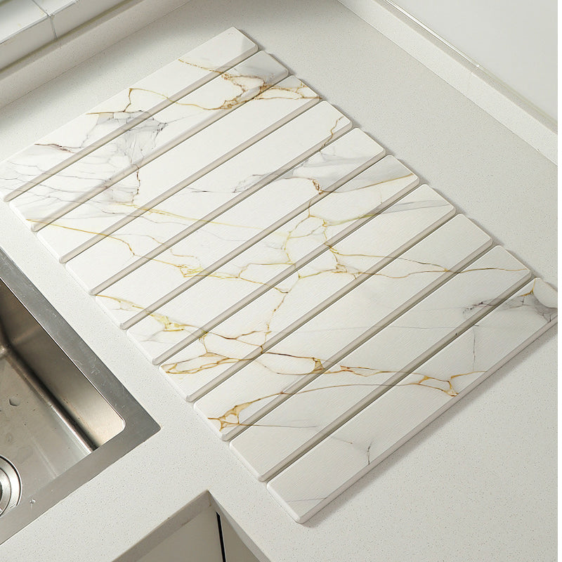 Foldable Diatom Mud Dish Drying Mat