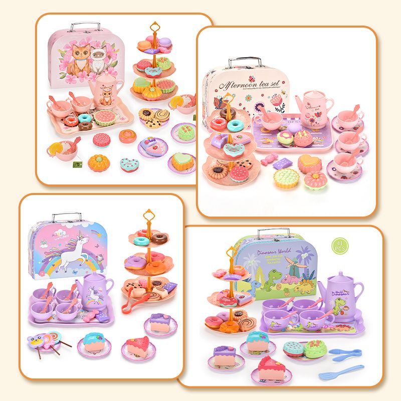 ⏳Time-Limited Special⏰Unicorn Castle Pretend Teapot Set – Kid‑safe, Portable, Imagination‑boosting ✨