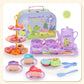 ⏳Time-Limited Special⏰Unicorn Castle Pretend Teapot Set – Kid‑safe, Portable, Imagination‑boosting ✨