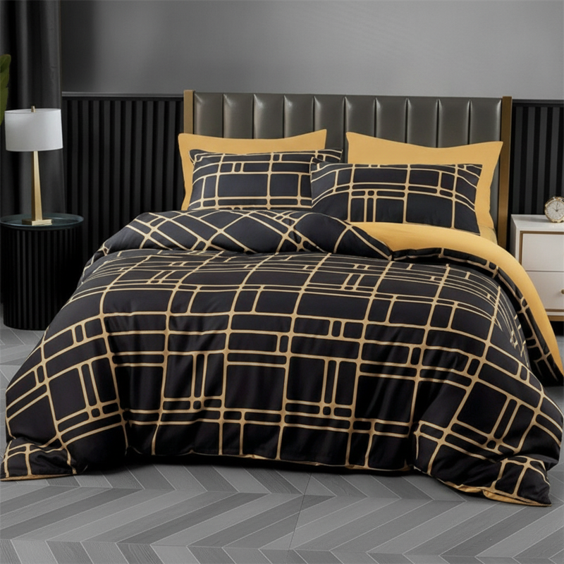 Modern Minimalist Geometric Bedding Se