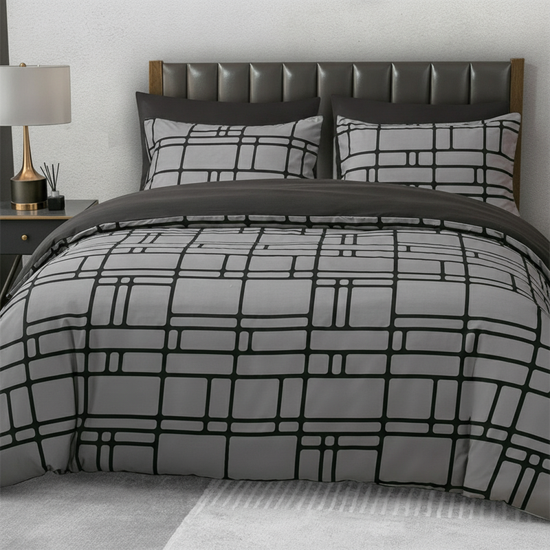 Modern Minimalist Geometric Bedding Se