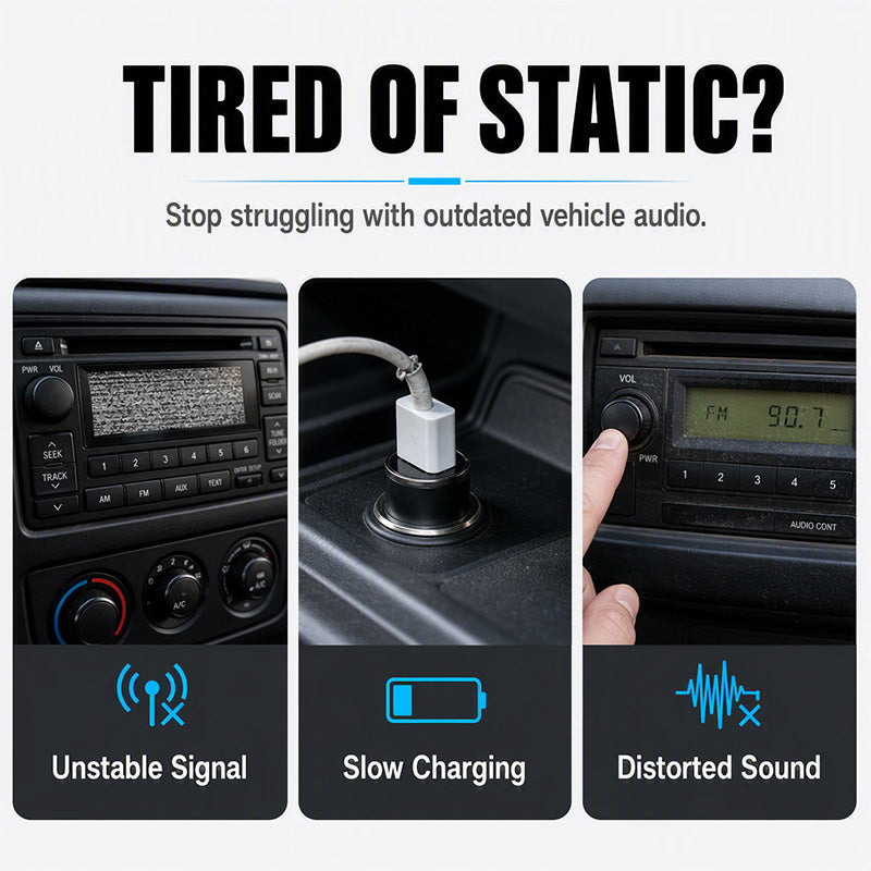 💥 Can’t-Miss Deal 🎵🚗Bluetooth 5.0 Car Radio with Dual USB & Hands-Free Calling