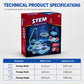 📢📢50% OFF !!⏰12-in-1 Magnet Science Experiment Kit Educational Toy for Kids