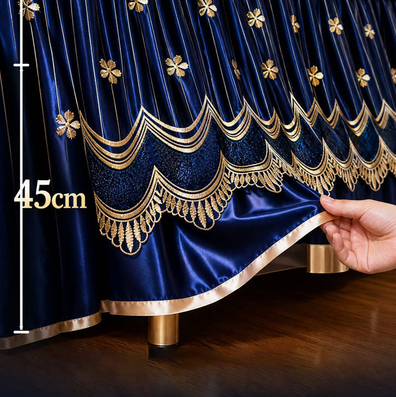 🎉 2026 Sale — Over 33,500 Sold!🛏️Quilted Elastic Four‑Corner Bed Skirt ✨