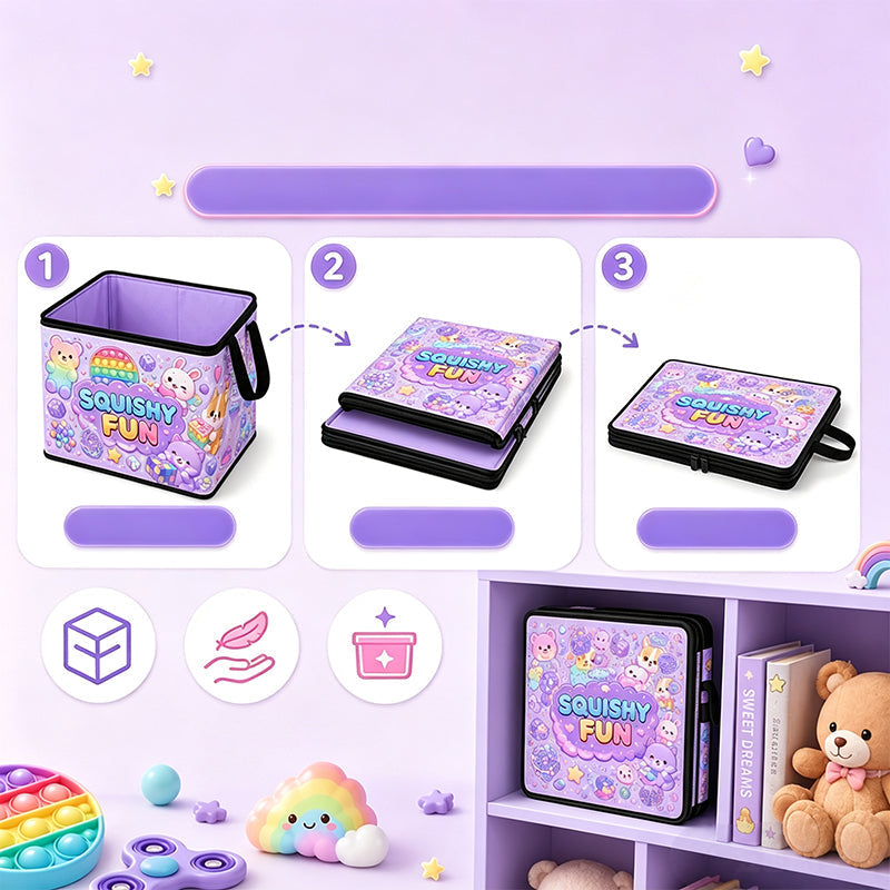 Multi-Purpose Foldable Toy Storage Box