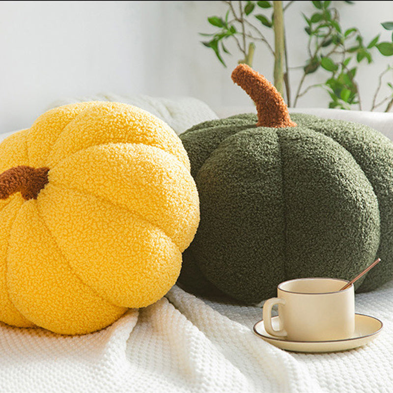 Cute Soft Pumpkin Throw Pillow