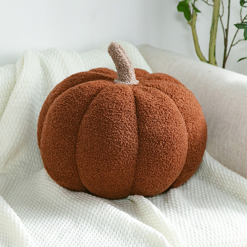 Cute Soft Pumpkin Throw Pillow