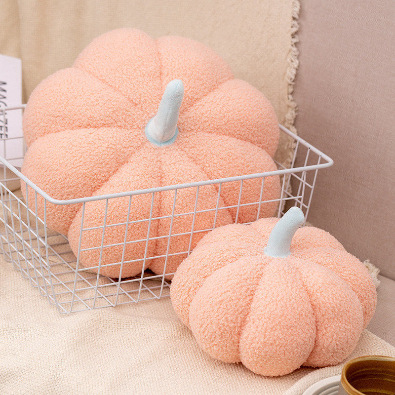 Cute Soft Pumpkin Throw Pillow