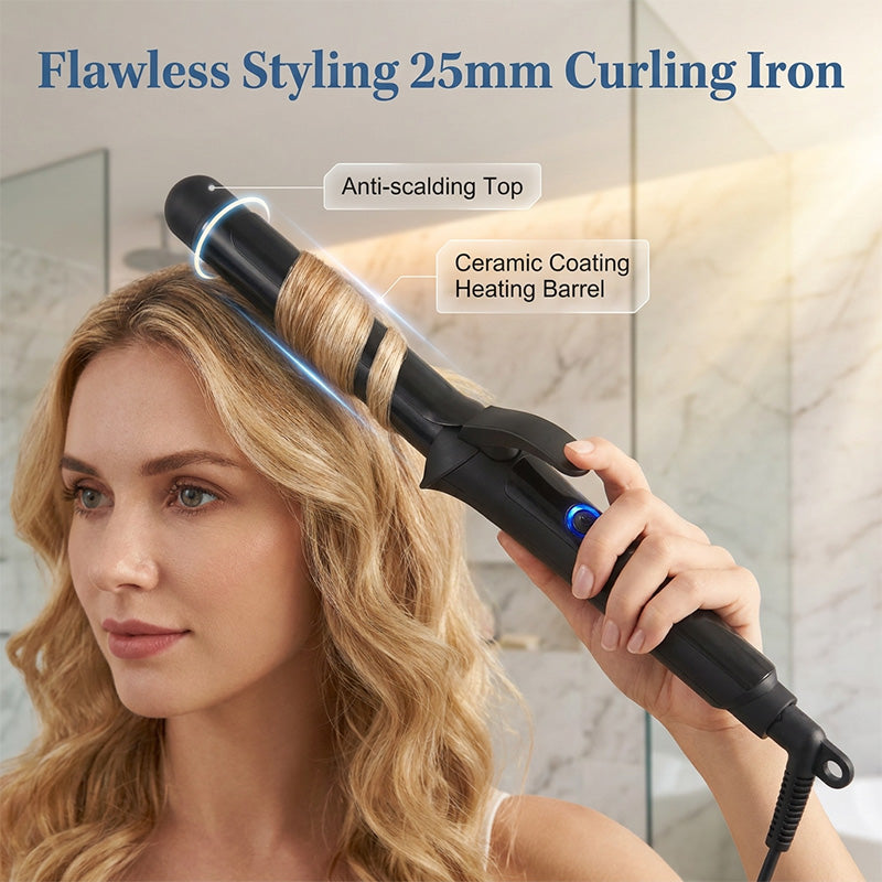 Negative Ion 25mm Curling Iron