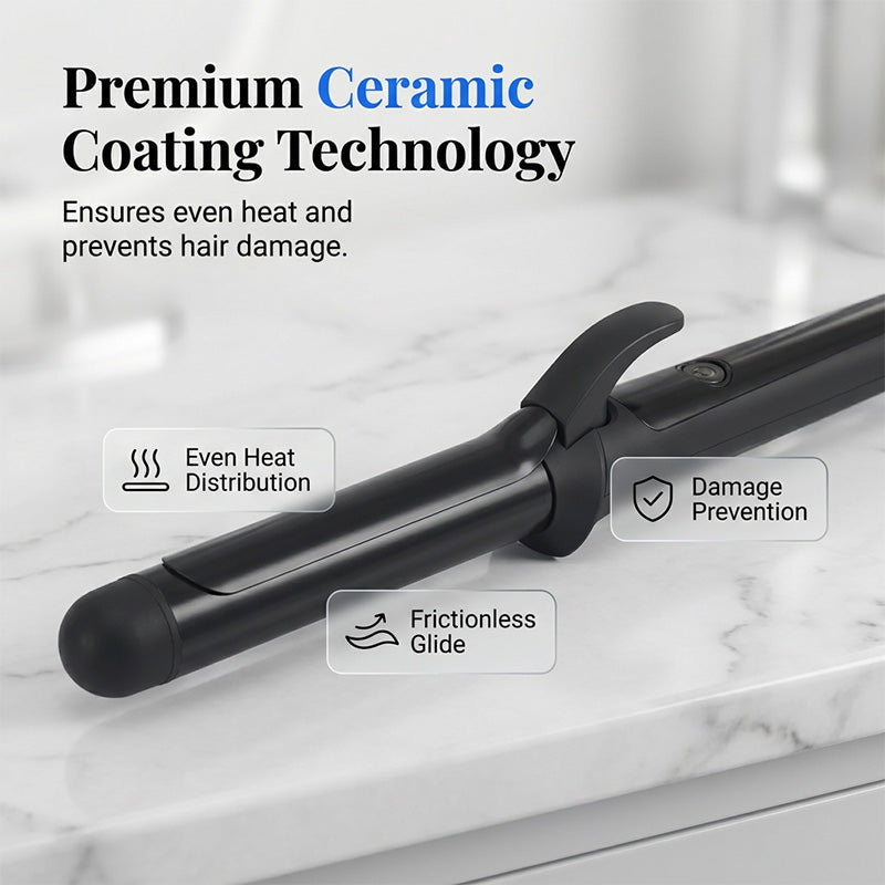Negative Ion 25mm Curling Iron