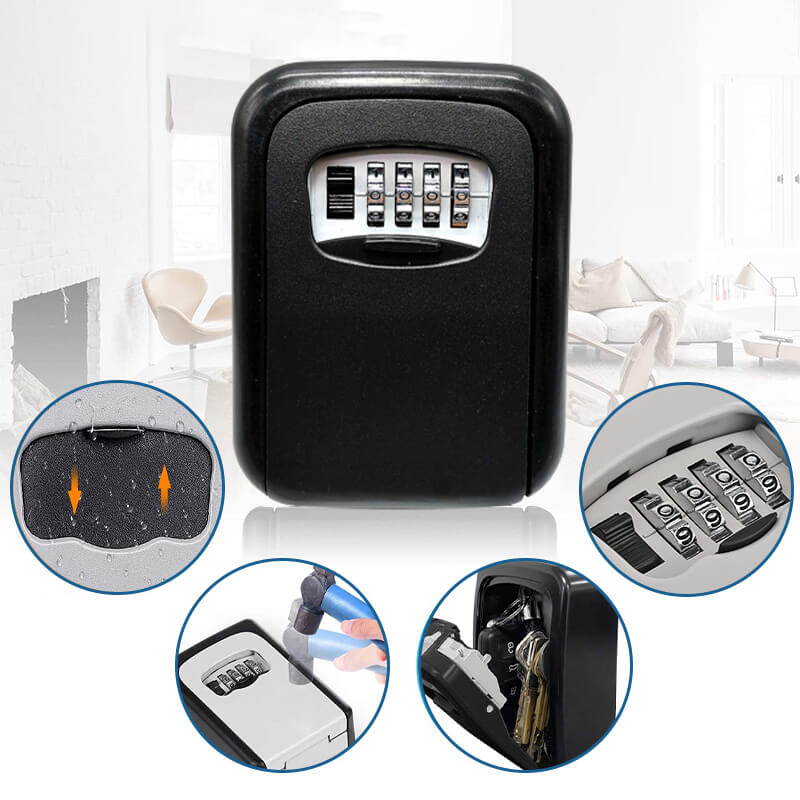 🔐 LIMITED‑TIME 50% OFF! ⚡ Wall‑Mount Resettable Combination Key Box – Rust‑Proof, Large Storage, Heavy‑Duty ✨