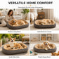 📢📢50% OFF !! ⏰ All‑Season Ergonomic Comfort Pet Bed – Snug, Breathable, Cozy ✨