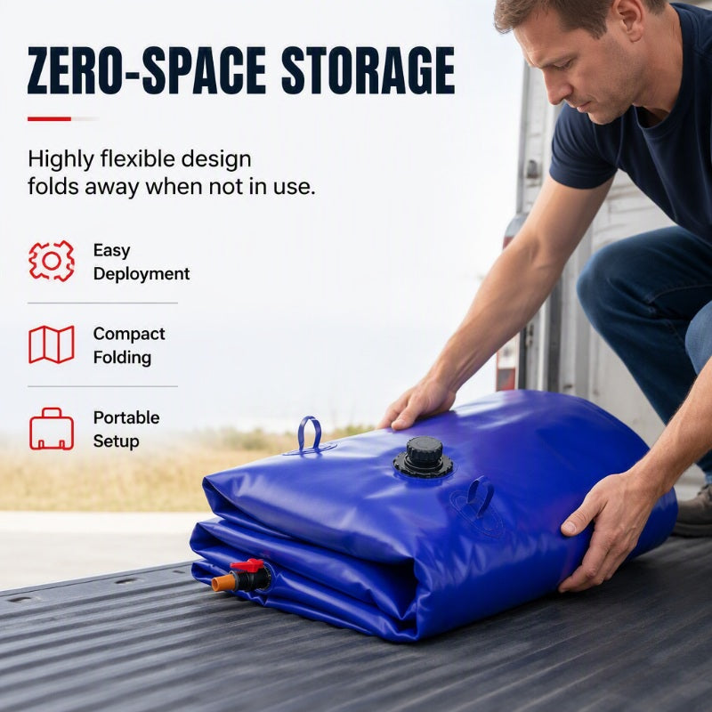 Heavy-Duty Foldable Water Storage Bladder