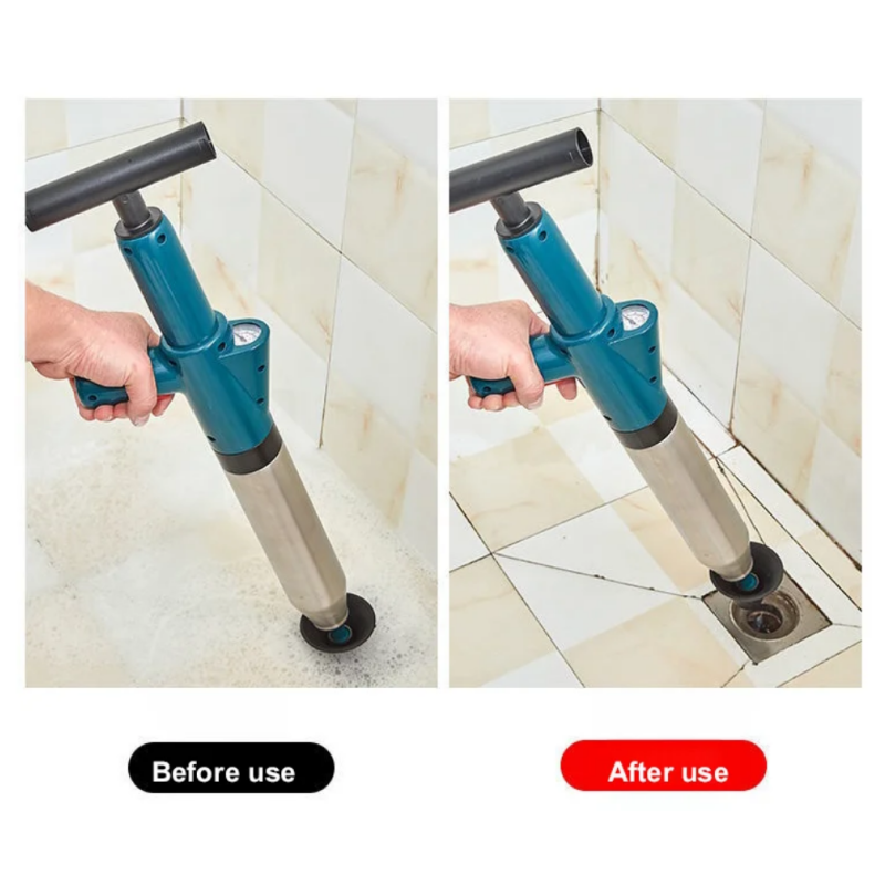 Handheld Pipeline Blockage Unclogger Set