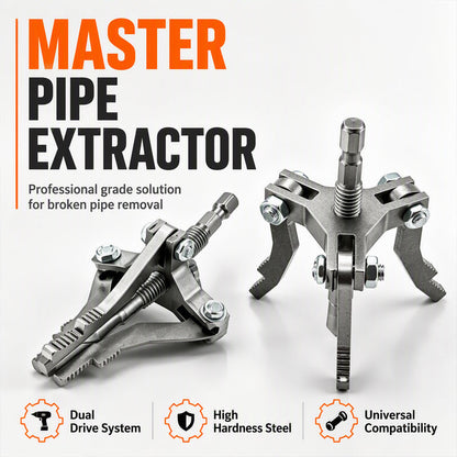 ⏳Time-Limited Special⏰Universal 3-Jaw Broken Pipe Extractor for Hand Drills
