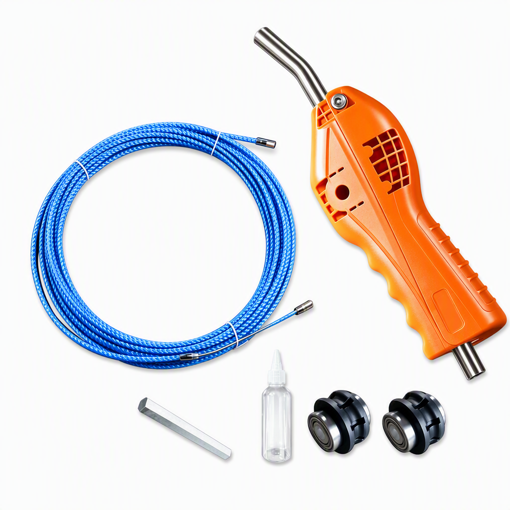 🔥 HOT SALE 50% OFF 🔌 Electrician Wire Threader Kit — Drill-Powered, Tension Control, Fast Wiring
