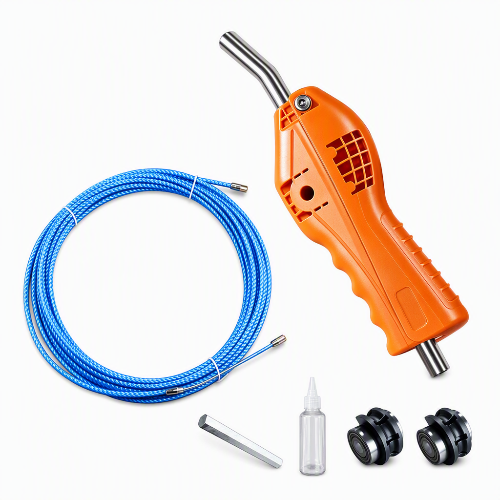 🔥 HOT SALE 50% OFF 🔌 Electrician Wire Threader Kit — Drill-Powered, Tension Control, Fast Wiring