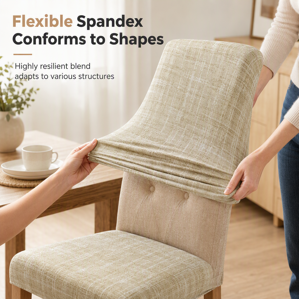 ⏳Time-Limited Special⏰Universal Stretch Plaid Chair Cover – Stretchy, Protective, Easy Fit