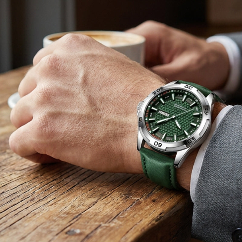 💥50% OFF NOW!⌚Men's Luminous Quartz 30M Sports Wristwatch – Bright glow, durable, reliable and stylish ✨