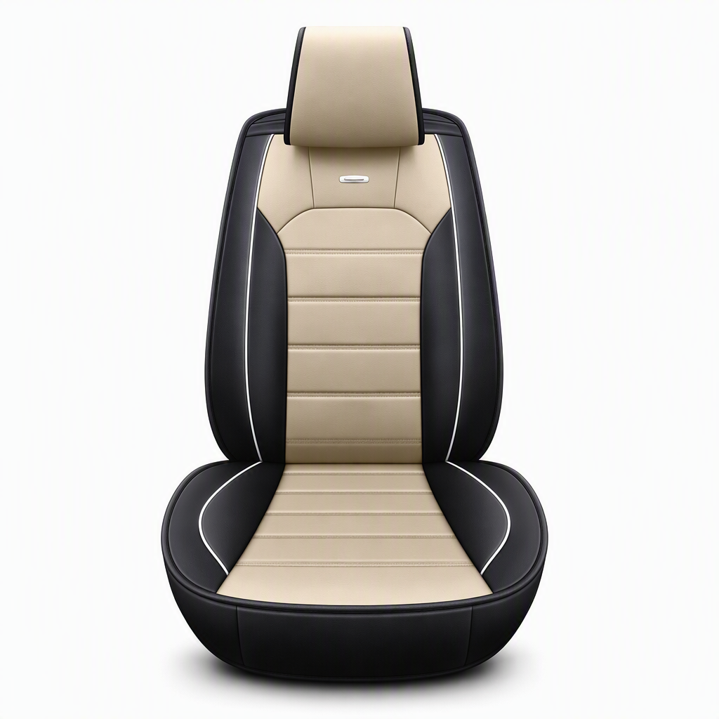 ⏳Time-Limited Special⏰Full-Coverage Leather Car Seat Covers – All-Season Protection, 5D Surround & Safety Split Seams – Universal Fit 🛡️