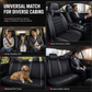 ⏳Time-Limited Special⏰Full-Coverage Leather Car Seat Covers – All-Season Protection, 5D Surround & Safety Split Seams – Universal Fit 🛡️