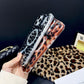 Magnetic Leopard Print Phone Case