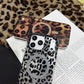 Magnetic Leopard Print Phone Case