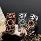 Magnetic Leopard Print Phone Case