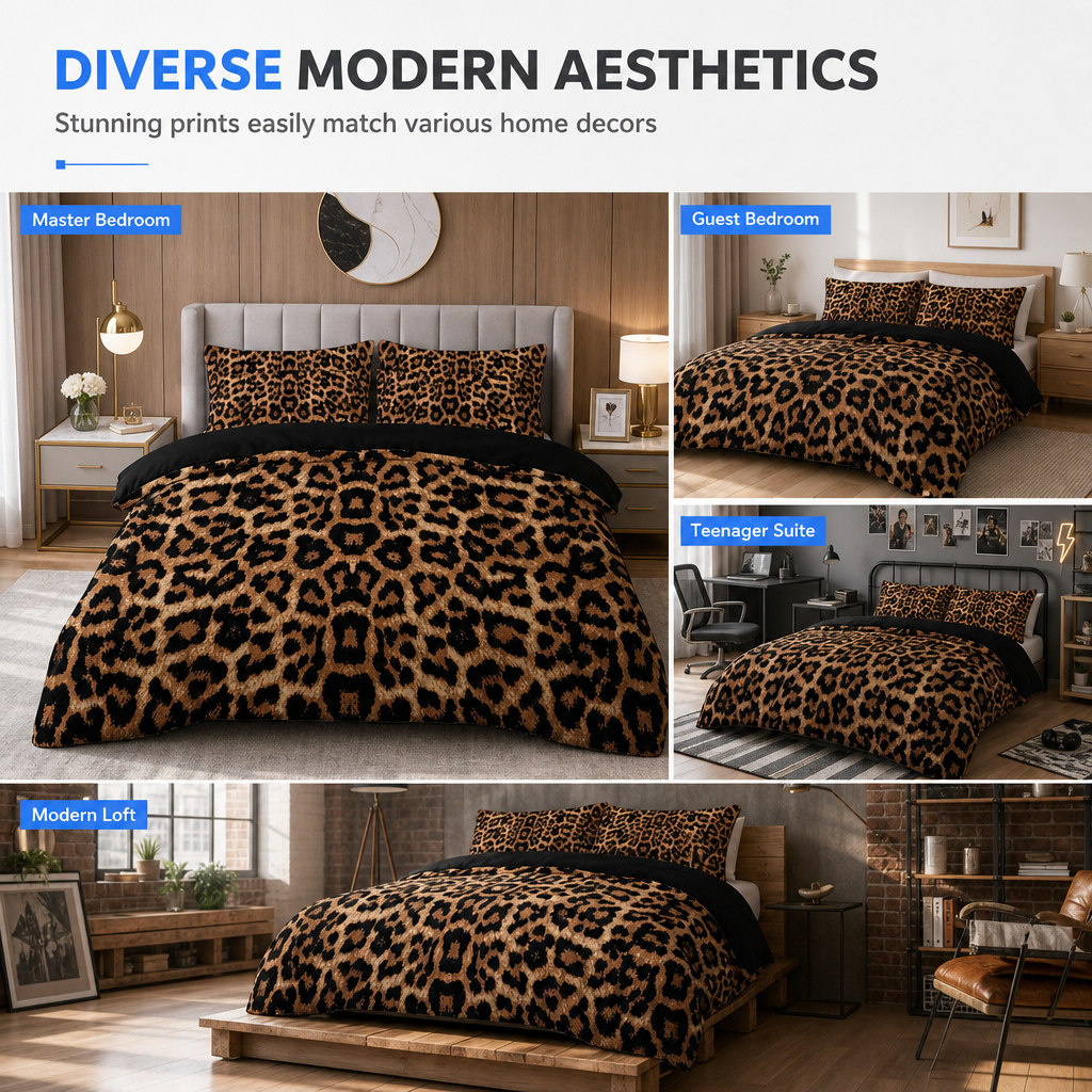 🛏️ 50% OFF! ✨ Geometric Cartoon Anime Duvet Cover Bedding Set – Ultra-Soft Brushed Microfiber, Vivid Fade-Resistant Printing & Hidden Zipper Closure – Breathable Comfort with Bold Style 🎨
