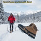 📢📢50% OFF !! ⏰18-Spike Ice Cleats – Slip-On Traction Grips for Snow & Ice