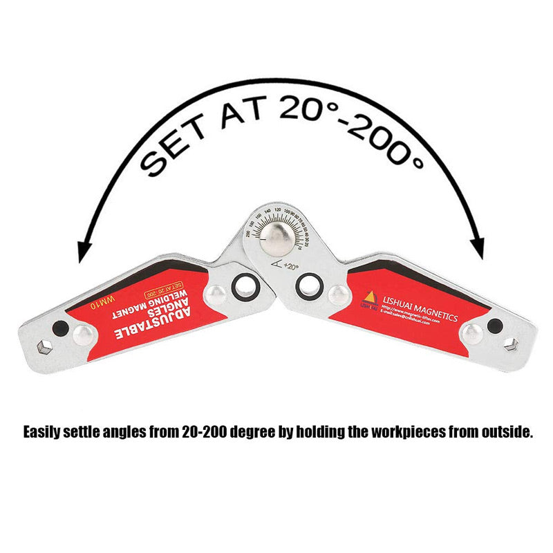 🧲 LIMITED-TIME 50% OFF! ⚙️ Adjustable Multi-Angle Welding Magnet Clamp Tool – Strong, Flexible, Durable 🔧