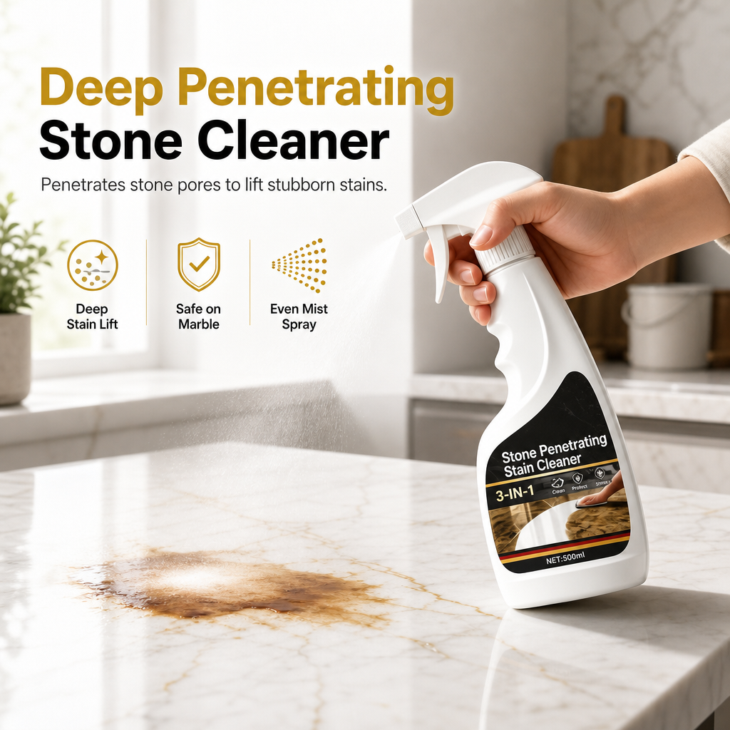 Stone Color Bleeding and Stain Remover for Marble and Tile