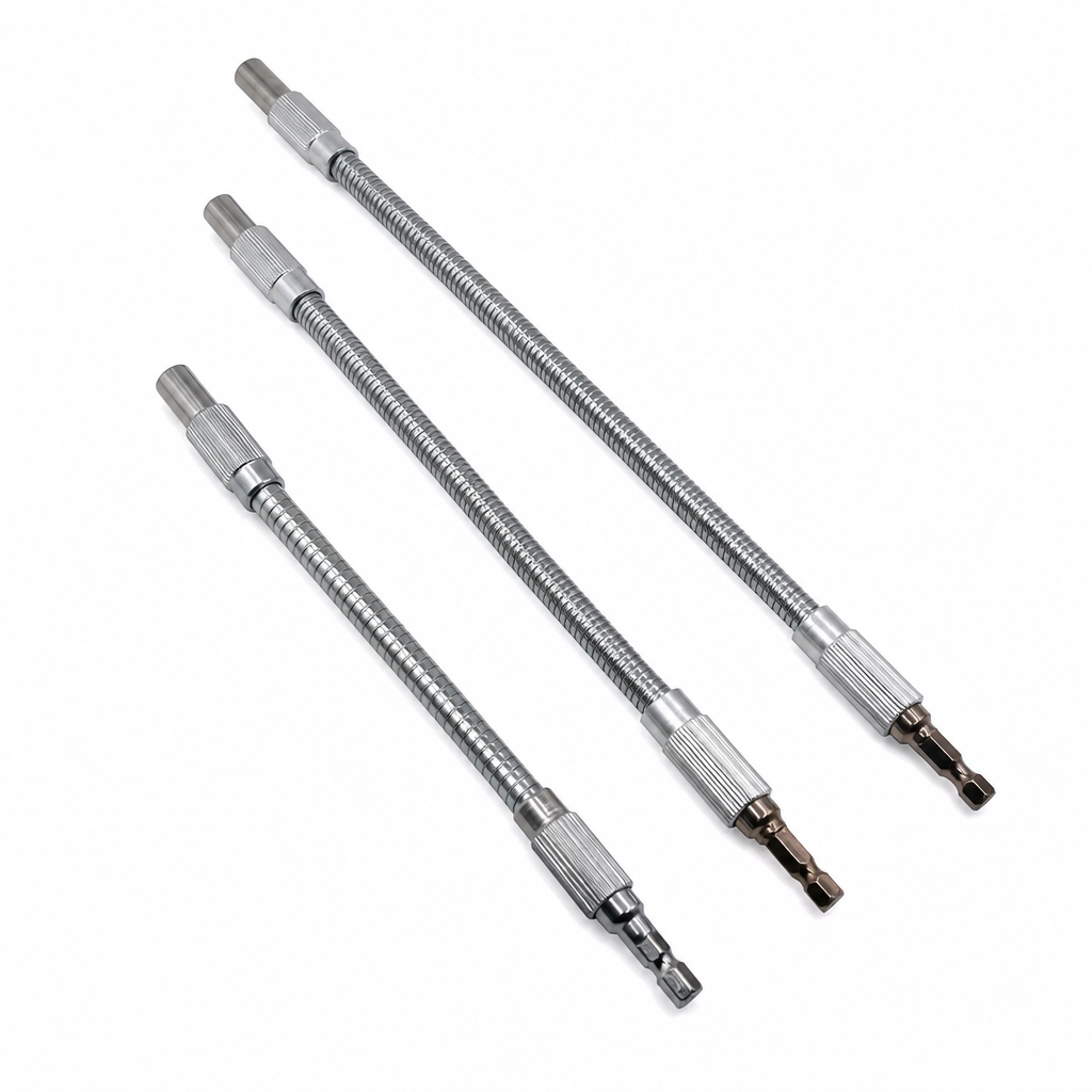 🔧↩️360° Bendable Flexible Drill Shaft | Reach Hidden Screws in Tight, Hard-to-Access Corners💪