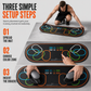 Ergonomic Multi Position Push Up Board and Plank Support Trainer for Home Fitness Workouts