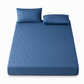 ⏳Time-Limited Special⏰Waterproof Fitted Sheet – Solid Color Machine Washable Mattress Protector Cover, Soft Breathable Bed Cover for Bedroom, Guest Room & Dorm ✨