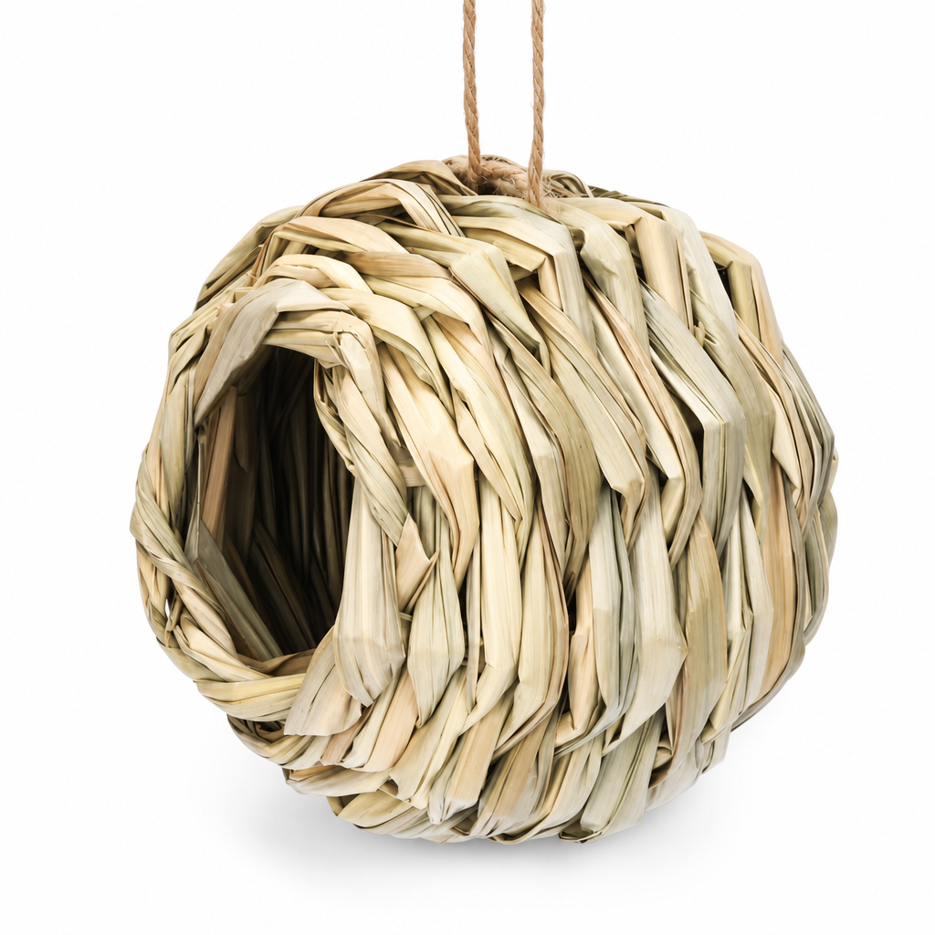 ⏳ LIMITED-TIME 50% OFF! 🐦 Hand-Woven Bird Nest – Cozy Hanging Shelter for Backyard Birds & Garden Decor 🌿