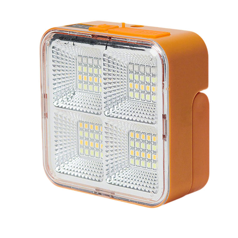 🏕️ Solar Camping Light | Type-C + USB Output