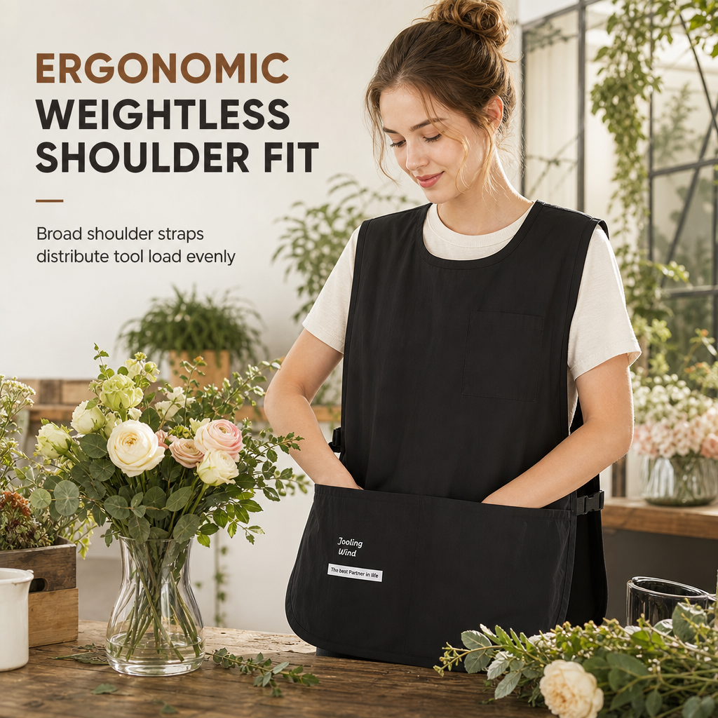 ⏳Limited-time 50% off💥Waterproof and Oilproof Kitchen Vest Apron Breathable Sleeveless Workwear for Catering and Food Service