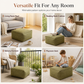 ⏳Time-Limited Special⏰Storage Stool Cover: Fill with Clothes, 100kg Support, Wide Zipper, Washable, 45x45x23cm
