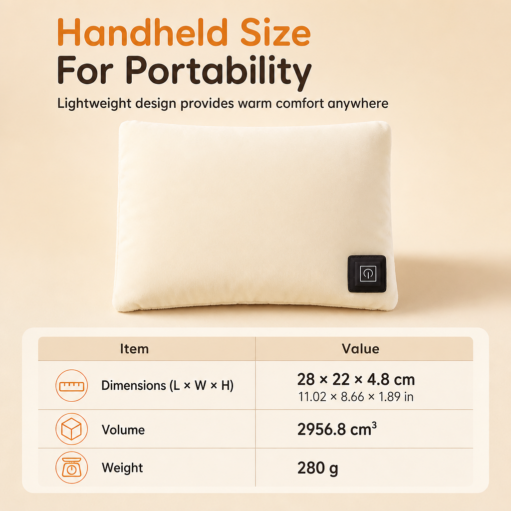 ⏳Time-Limited Special⏰Portable Rechargeable Graphene Hand Warmer – Waterless Explosion-Proof, Plush Velvet ✨